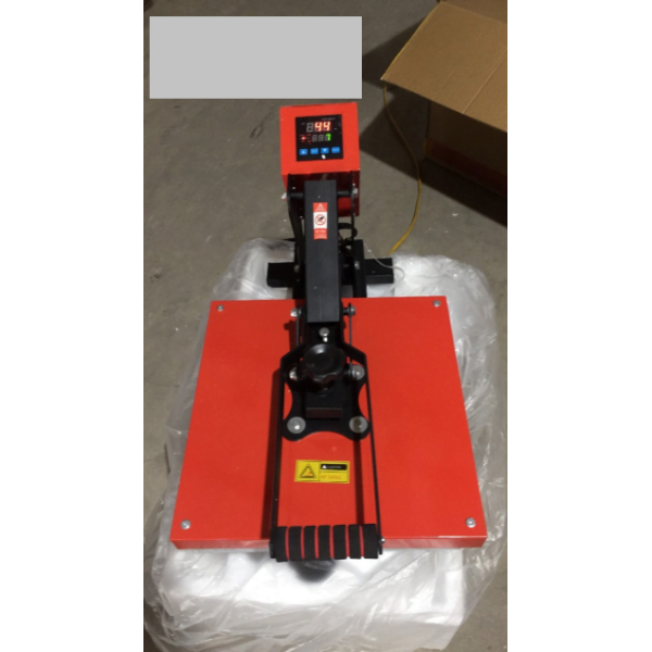 Máy ép áo mâm đúc khổ 38x38 màu đỏ (loại tốt)