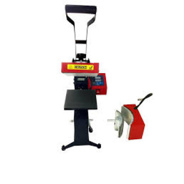 Máy ép nhiệt 2 in 1 (logo 15x15 và nón)