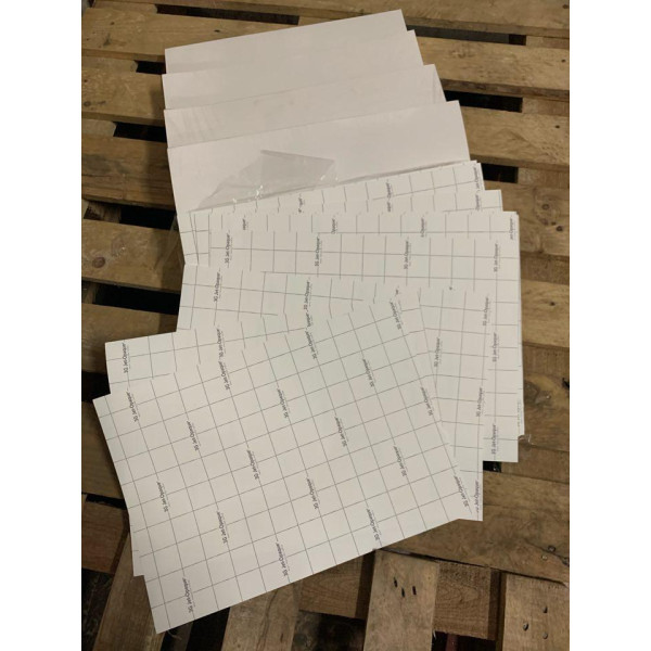 GIẤY MÀNG CAO SU CHUYỂN NHIỆT ÁO TỐI MÀU 3G JET KHỔ A3