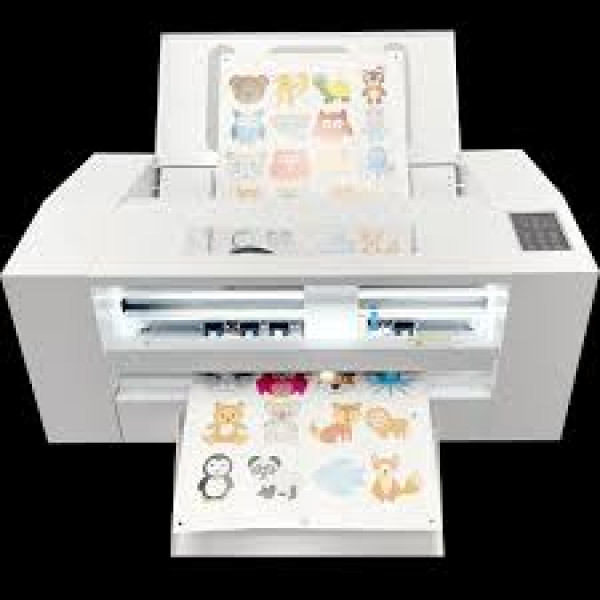 Máy cắt bế lên giấy tự động T350 (2 đầu cấn và cắt)