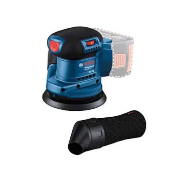 Máy chà nhám lệch tâm dùng pin 18V Bosch GEX 185-LI SOLO (Chưa pin, sạc)