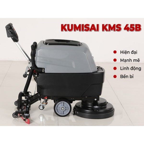 Máy chà sàn liên hợp Kumisai KMS 45B (Ắc quy) 