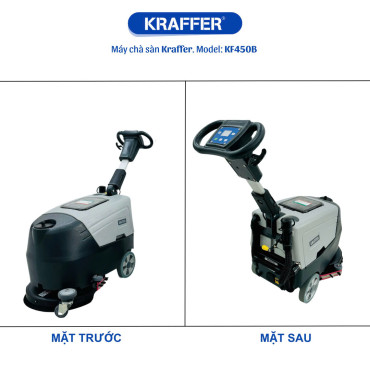 Máy lau sàn gia đình KRAFFER KF450B dùng bình acquy