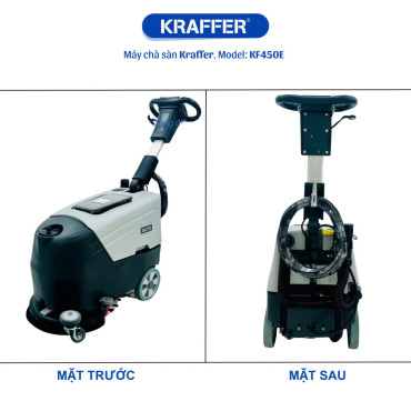 Máy lau sàn nhà gia đình KRAFFER KF450E dùng điện