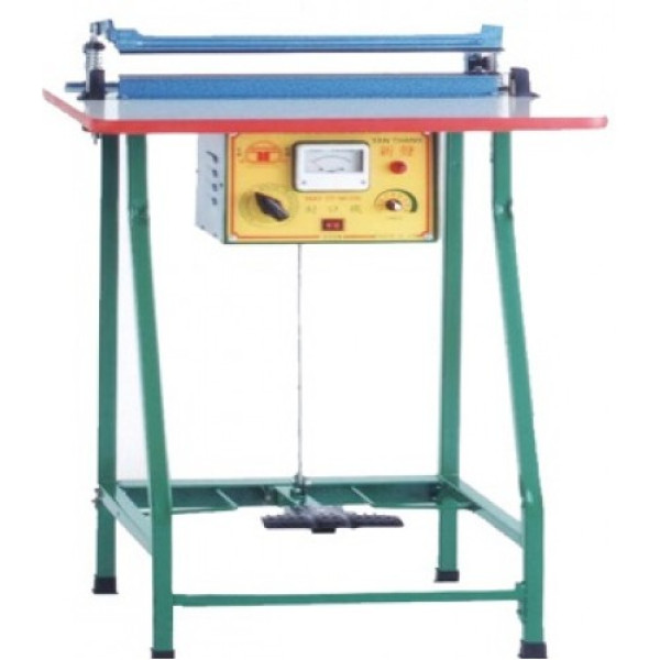 Máy hàn miệng túi dập chân - Kích thước miệng hàn 40cm 