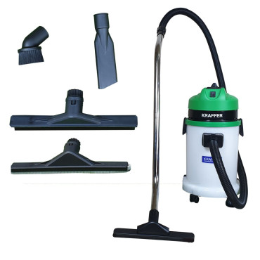 Máy hút bụi Kraffer KF130 thùng nhựa (Green)