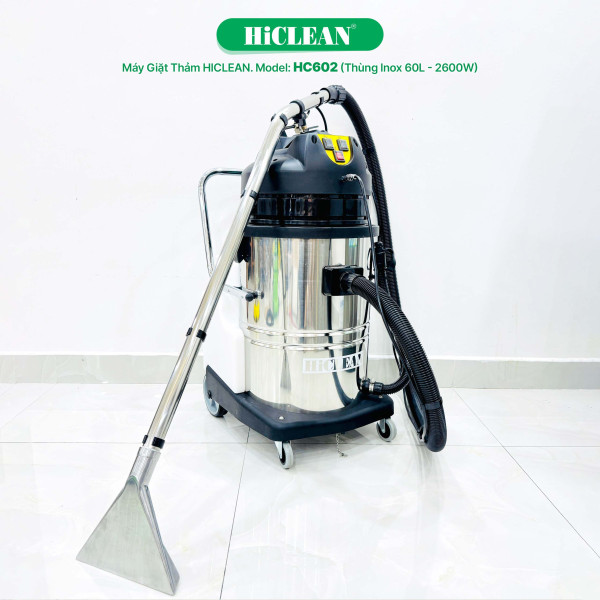 Máy giặt thảm phun hút HiClean HC 602