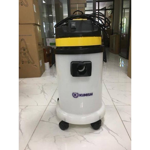 Máy hút bụi Kumisai KMS 30S thùng nhựa - màu vàng