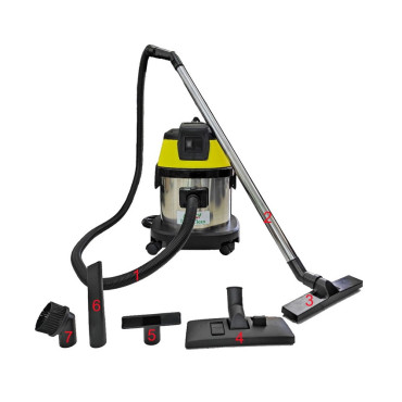 Máy Hút Bụi Nước Công Nghiệp-Văn Phòng-Cửa Hàng 15 Lít (2200W) Model: DV1-15JP - [1 Lõi Lọc ]