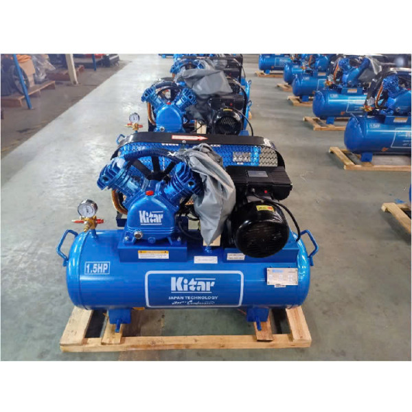 Máy Nén Khí Dây Đai Kitar 2HP 120L KT20-120