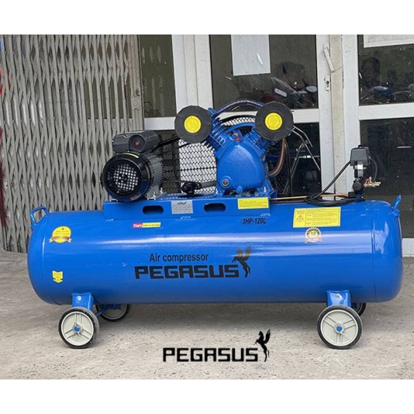 Máy nén khí dây đai pegasus TM-V-0.17/8-70L 
