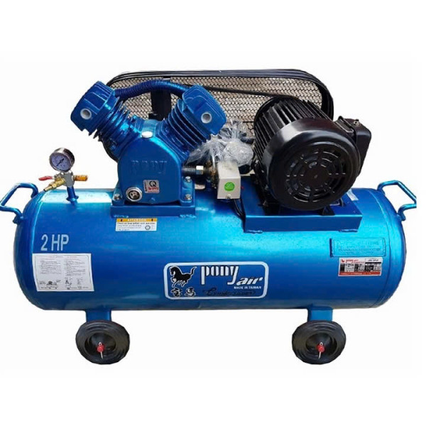 Máy Nén Khí Dây Đai Pony 2HP 110L DK-V110NK