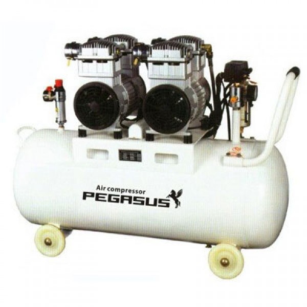 Máy nén khí không dầu giảm âm Pegasus TM-OF750x2-70L 