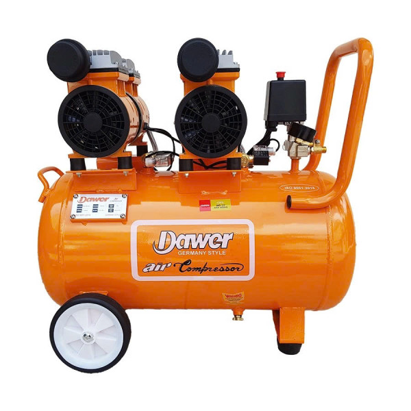Máy Nén Khí Không Dầu Dawer 1600W 50L DA 550-50