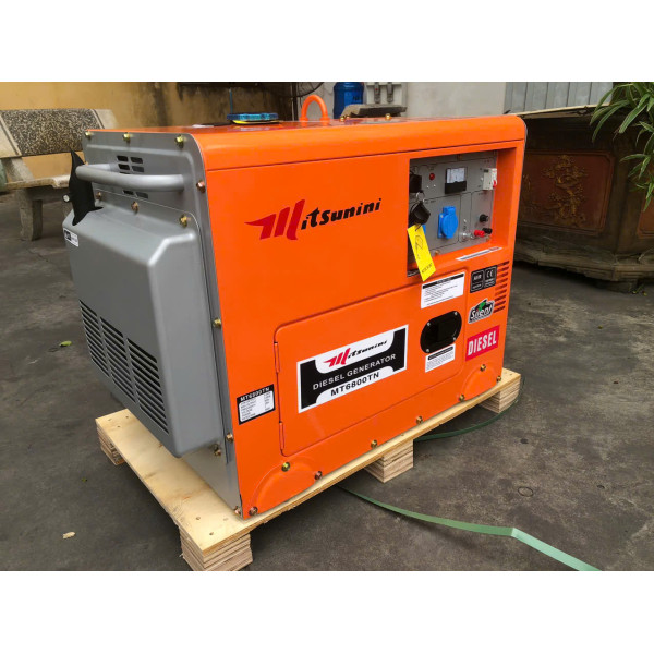 Máy phát Điện Chạy Dầu 5Kw Mitsunini MT6800TN 