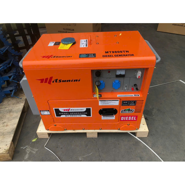 Máy phát Điện Chạy Dầu 6.5Kw Mitsunini MT9800TN Chống Ồn