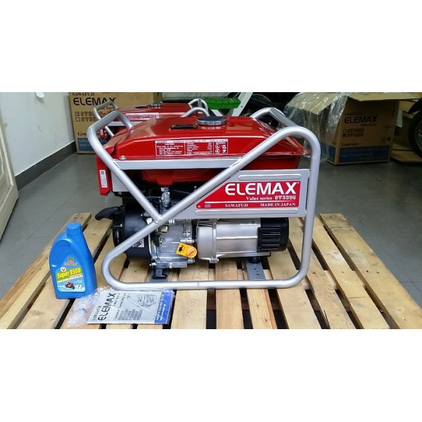 Máy Phát Điện Chạy Xăng 2KVA Elemax SV2800