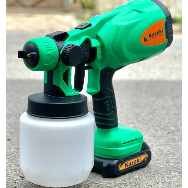 Máy phun sơn chạy pin Kazaki