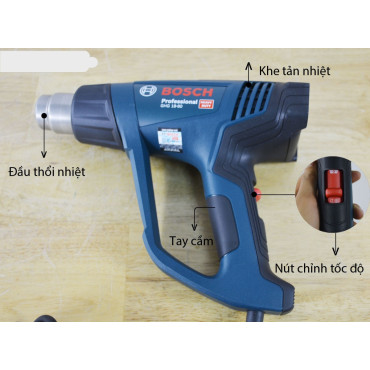 Máy thổi hơi nóng Bosch GHG 18-60