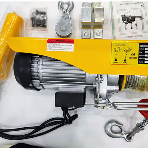 Máy tời treo PA200-30m tải trọng 70-140kg 