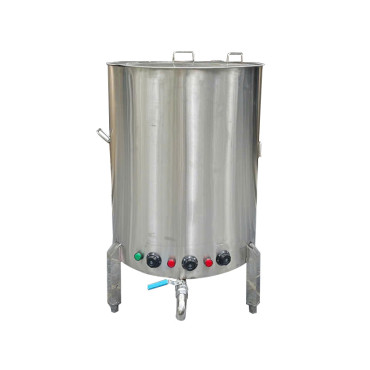 Nồi nấu cháo công nghiệp 100 lít NC100 (Công nghệ dầu dẫn nhiệt)