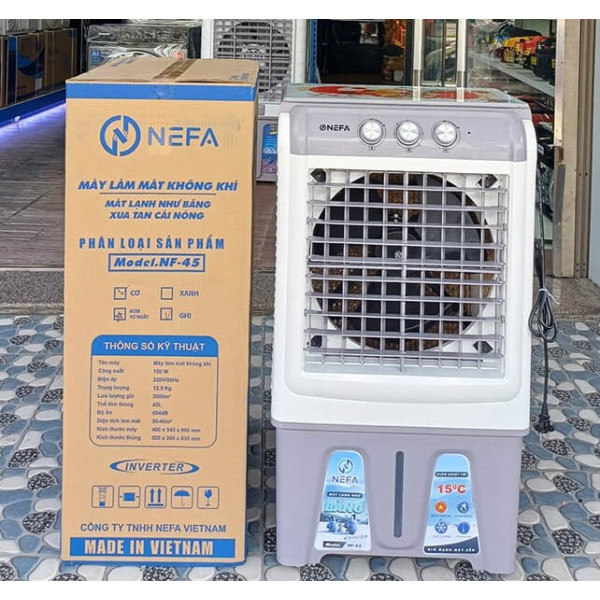 Quạt điều hòa hơi nước Nefa Khiển 