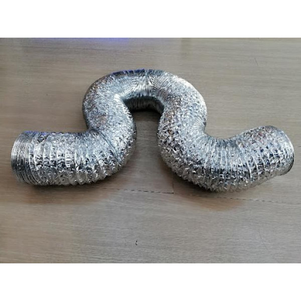 ống sun bạc máy hút mùi phi 125 