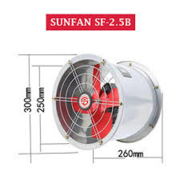 Quạt thông gió tròn Sunfan SF-2.5B