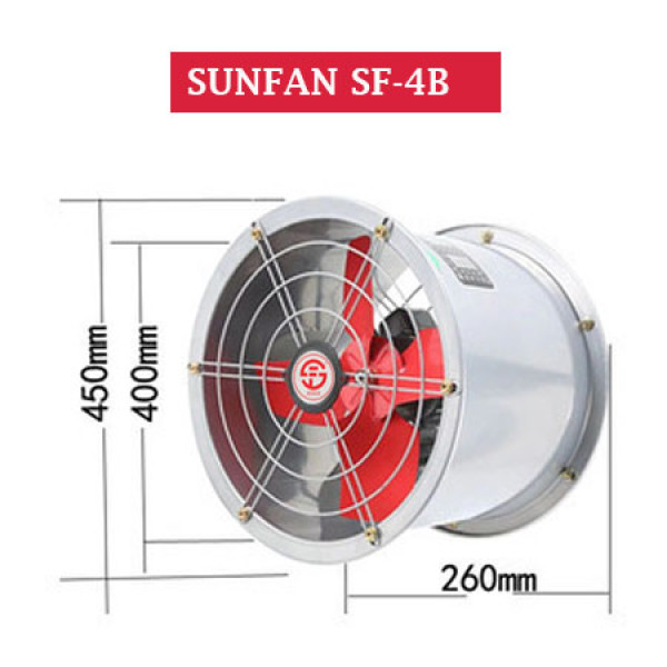 Quạt thông gió tròn Sunfan SF-4B