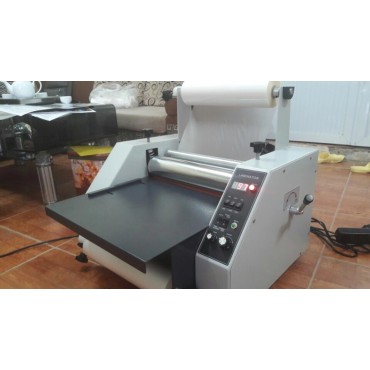 Máy cán màng F350 lô inox