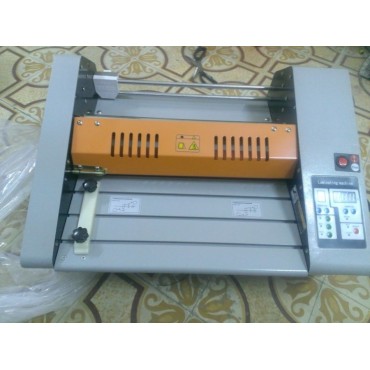 Máy cán màng nhiệt FM-380 lô cao su