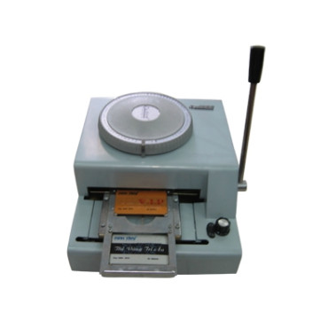 Máy dập số nổi trên thẻ nhựa