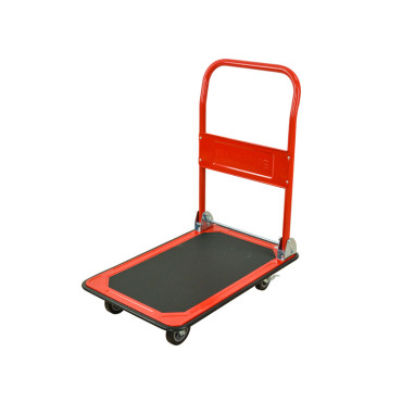 Xe đẩy hàng 4 bánh sàn thép FujiHome HT-415