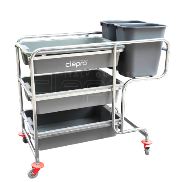 Xe đẩy dọn đồ ăn CLEPRO CS-3/5S