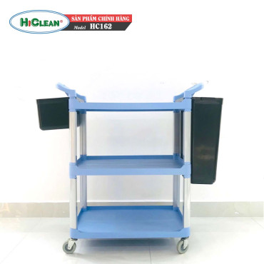 Xe đẩy thức ăn 3 tầng HiClean HC162