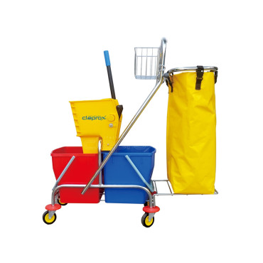 Xe vắt nước 2 ngăn Clepro, túi đựng rác CX-58B